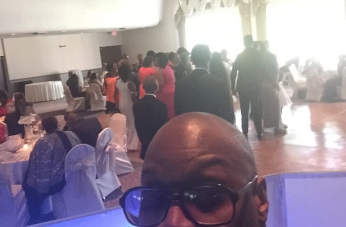 DJ JEWELS at a wedding reception in Southfield Mi